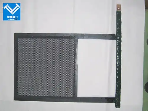 DSA titanium anode for electrolysis of water